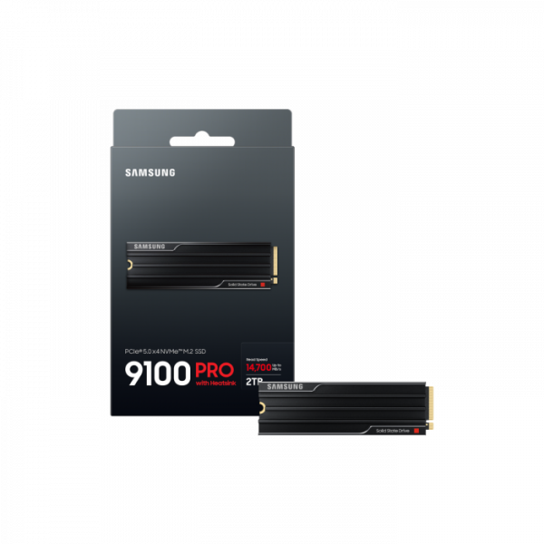 Samsung 2TB 9100 PRO PCIe 5.0 NVMe M.2 SSD s hladilnikom