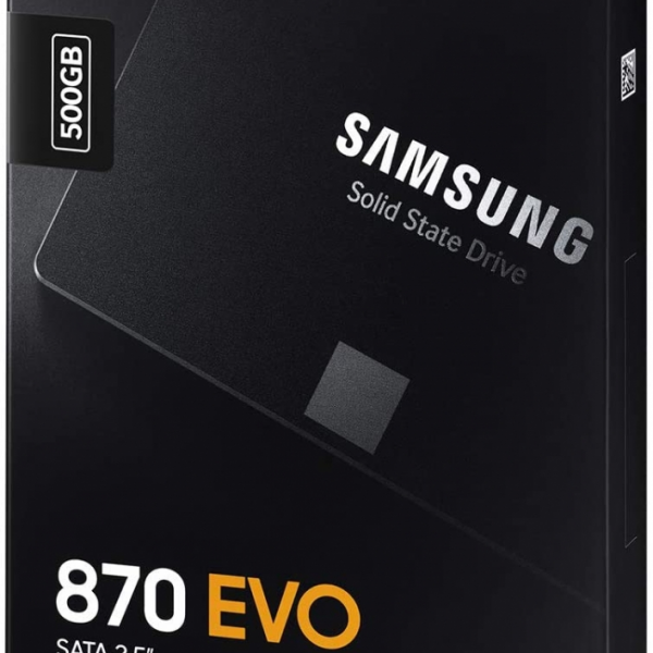 Samsung 500GB 870 EVO SSD SATA3 2.5 disk