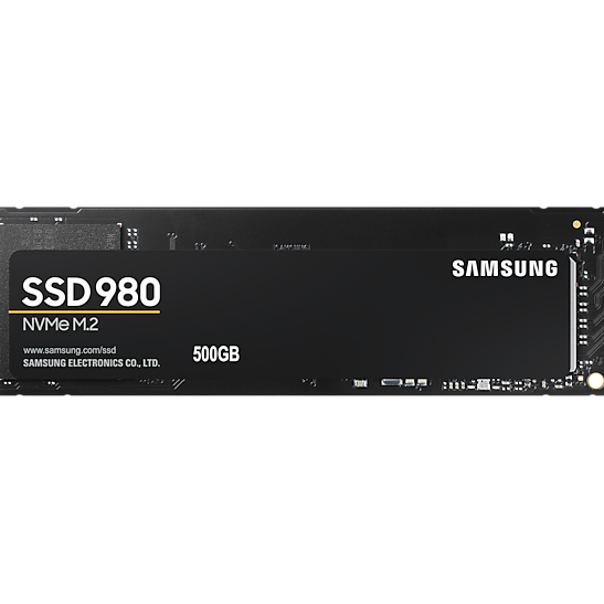Samsung 500GB 980 SSD NVMe M.2 disk