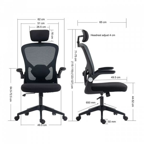Sandberg 640-97 ErgoFusion Basic Gaming stol