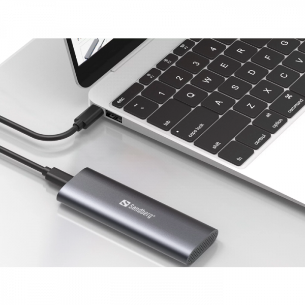 Sandberg USB 3.2 M.2 NVMe ohišje za SSD disk