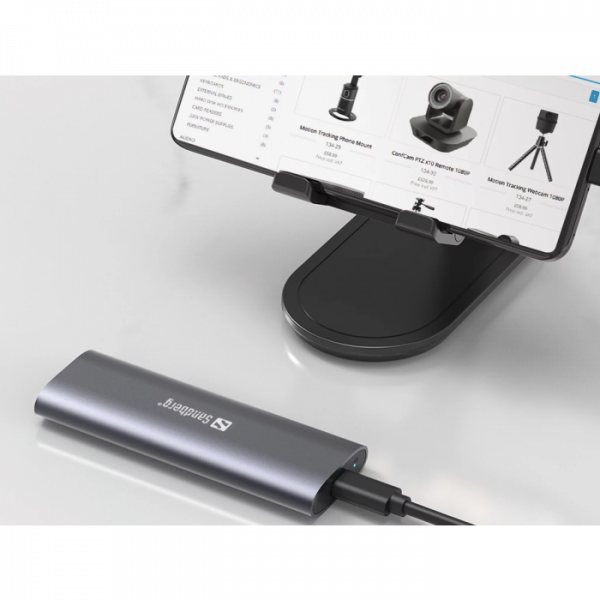 Sandberg USB 3.2 M.2 NVMe ohišje za SSD disk
