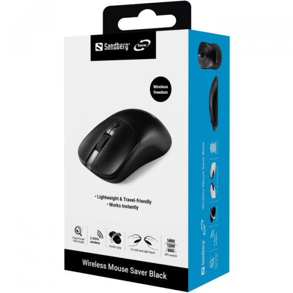 Sandberg Wireless Mouse Saver brezžična miška