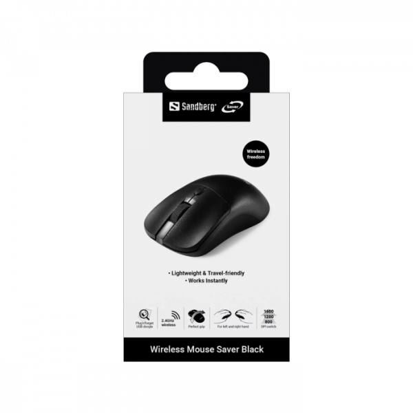 Sandberg Wireless Mouse Saver brezžična miška