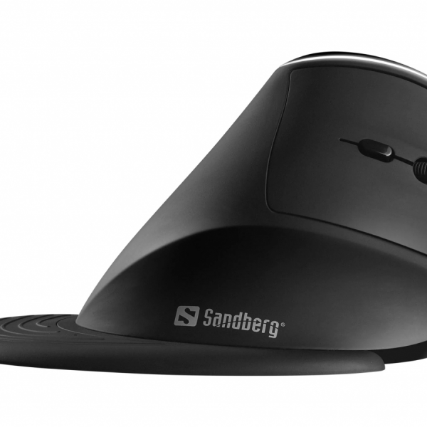 Sandberg Wireless Vertical ergonomska vertikalna polnilna brezžična miška