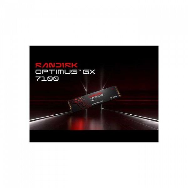 SANDISK 1TB Optimus GX 7100 M.2 2280-S3-M PCIe 4.0 NVMe 2.0 SSD disk