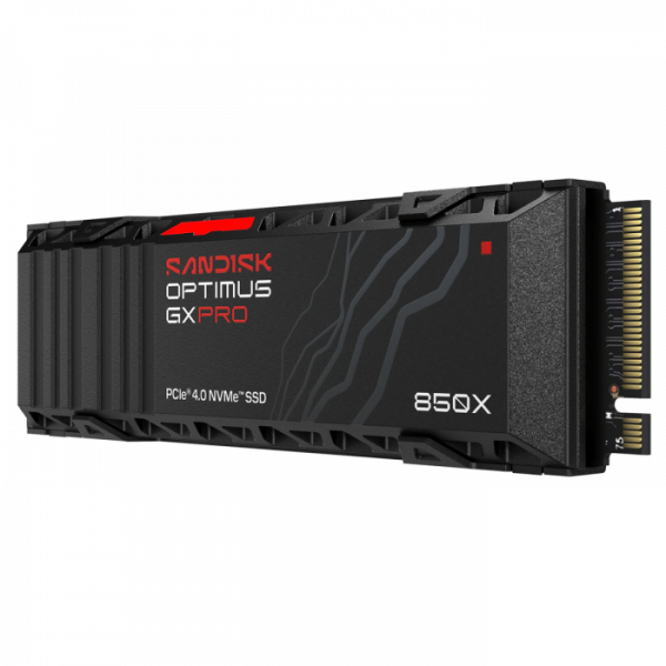 SANDISK 1TB Optimus GX PRO 850X M.2 2280-S3-M PCIe 4.0 NVMe 1.4 SSD disk s hladilnikom