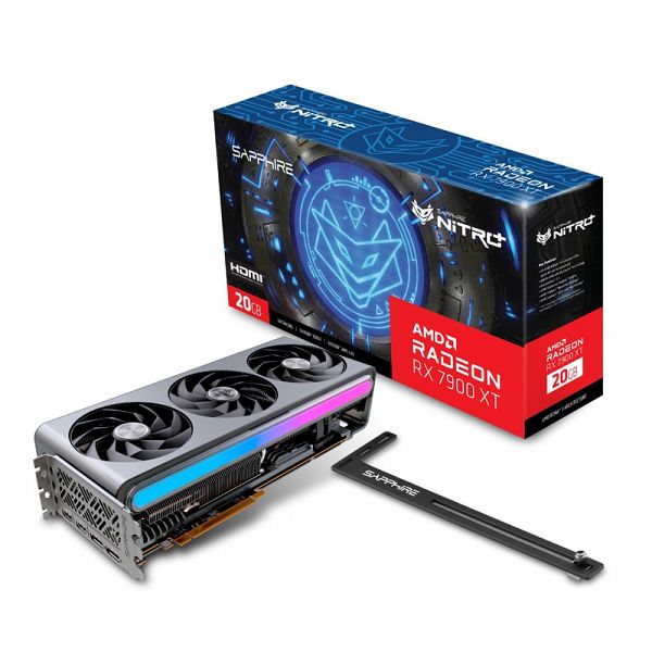 SAPPHIRE AMD Radeon RX 7900 XT VAPOR-X NITRO+ 20GB GDDR6 RDNA3 gaming grafična kartica