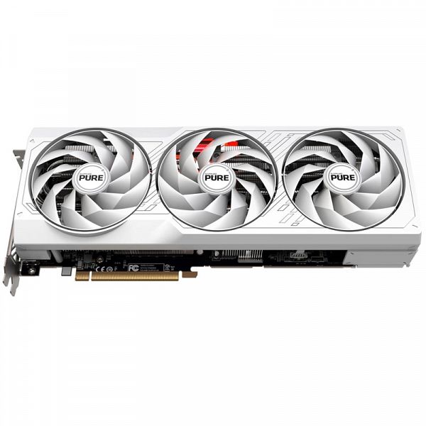 SAPPHIRE Pure Radeon RX 7700 XT 12GB GDDR6 GAMING (11335-03-20G) bela grafična kartica + Darilo: Monster Hunter Wilds