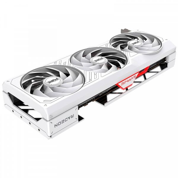 SAPPHIRE Pure Radeon RX 7700 XT 12GB GDDR6 GAMING (11335-03-20G) bela grafična kartica + Darilo: Monster Hunter Wilds