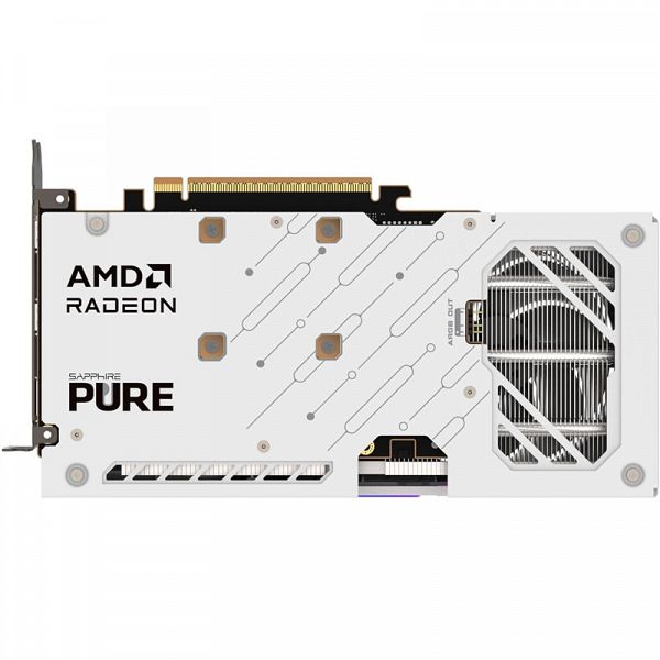 SAPPHIRE PURE Radeon RX 9060 XT 16GB GDDR6 ARGB grafična kartica