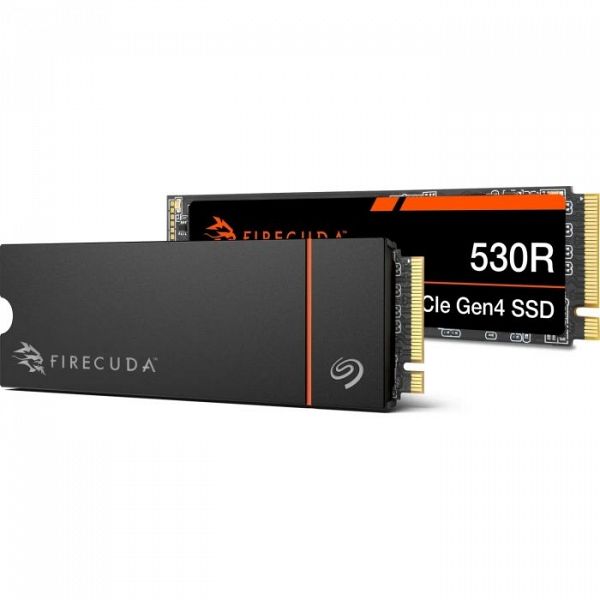 Seagate 4TB FireCuda 530R M.2 2280 PCI-e 4.0 NVMe 1.4 SSD disk s hladilnikom