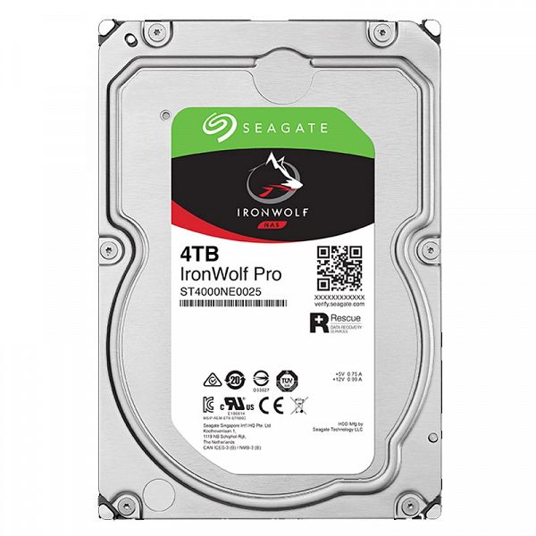 SEAGATE IronWolf PRO NAS 4TB 3,5