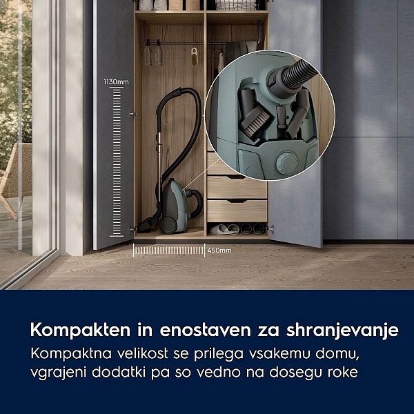 Sesalnik z vrečko Electrolux EB51C1OG