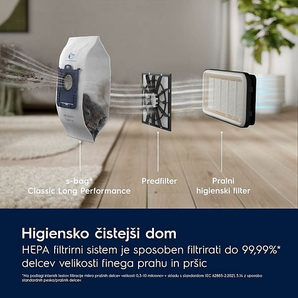 Sesalnik z vrečko Electrolux EB51C1OG