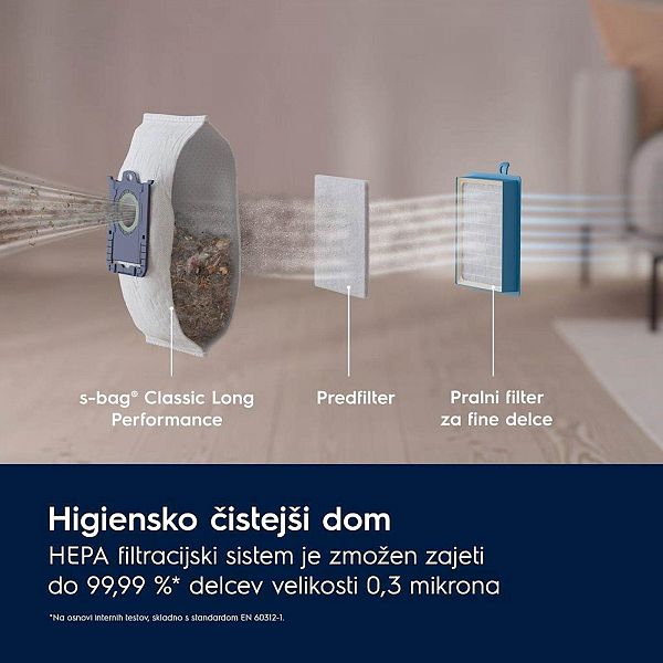 Sesalnik z vrečko Electrolux EB61C3WBL