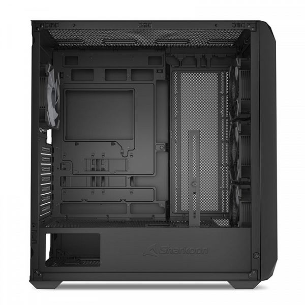 SHARKOON AK3 RGB midiATX RGB okno gaming črno ohišje
