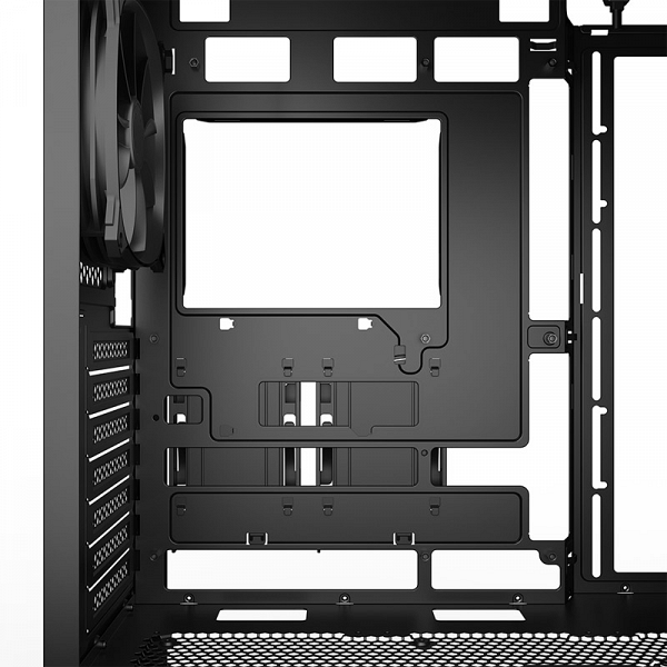 SHARKOON AK4 RGB Strip midiATX gaming črno ohišje