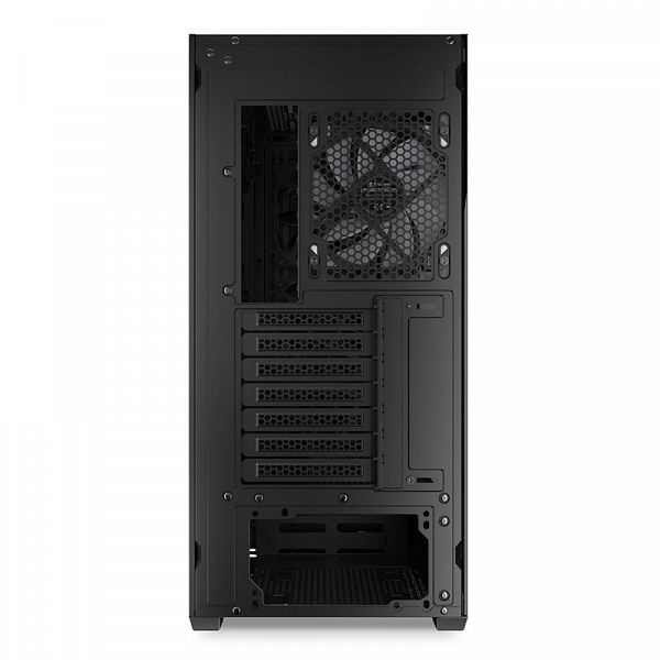 SHARKOON AK4W RGB Strip midiATX okno gaming črno ohišje