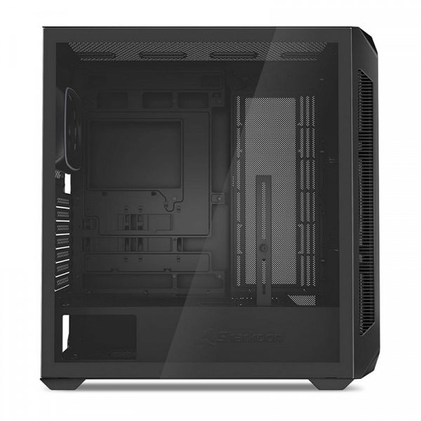 SHARKOON AK5M RGB midiATX okno črno ohišje