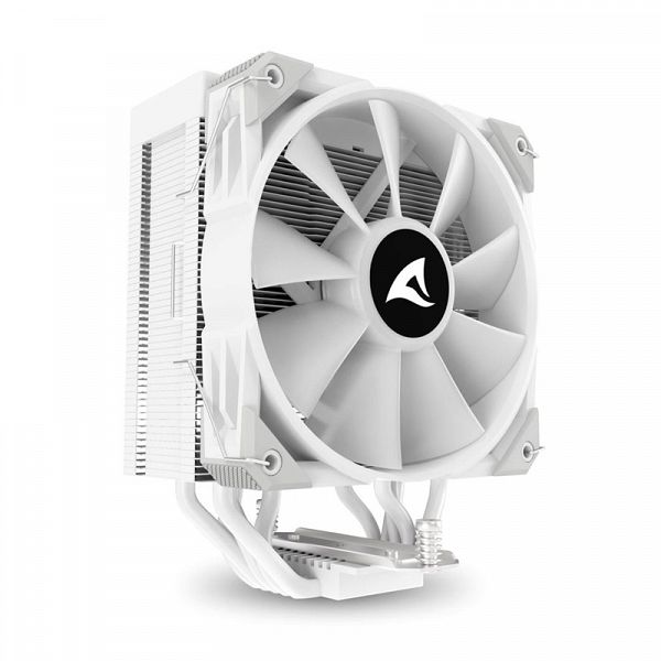 SHARKOON CPU A50 WHITE AIR COOLER 120mm PWM 230W procesorski hladilnik