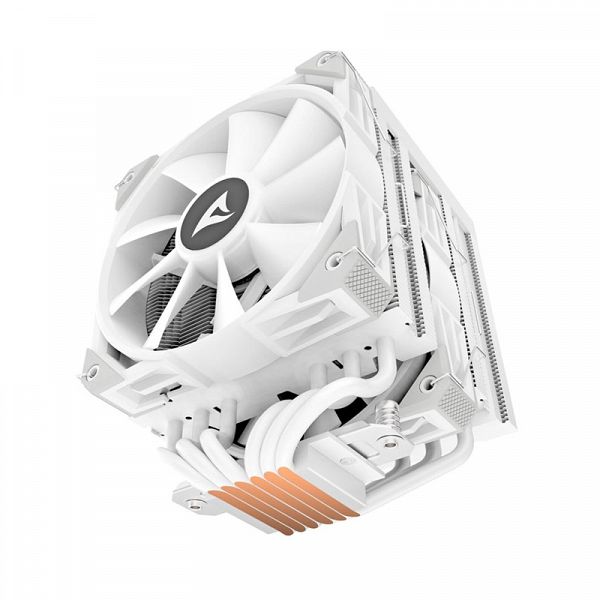 SHARKOON CPU A60 RGB WHITE AIR COOLER 2x120mm PWM 260W procesorski hladilnik