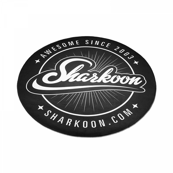 SHARKOON Floor Mat 2r=120cm črna/bela talna podloga