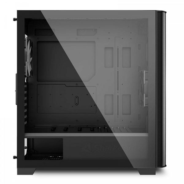 SHARKOON M30 RGB ATX okno gaming črno ohišje