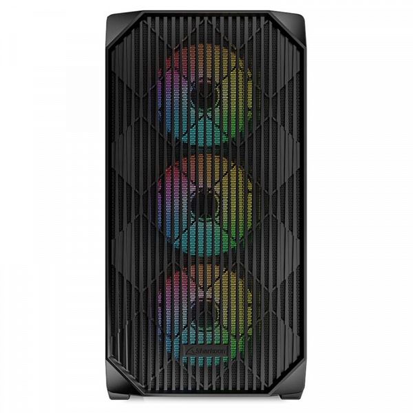 SHARKOON MK3 RGB microATX okno črno ohišje