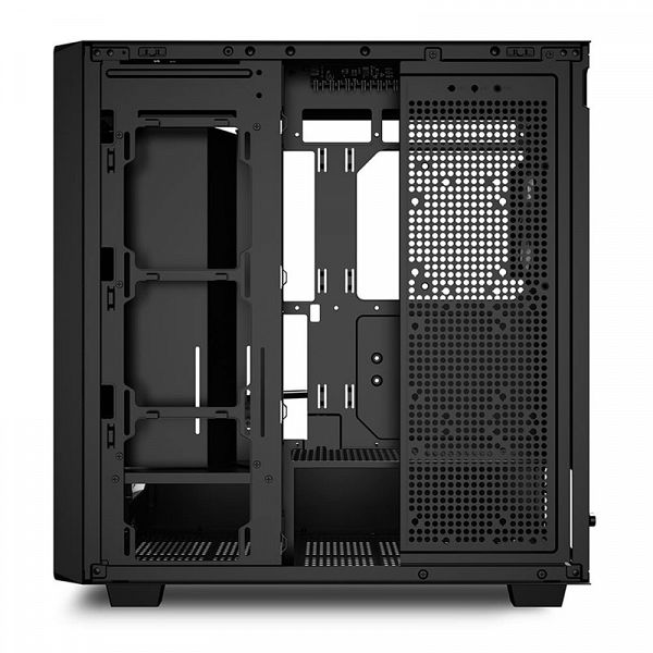 SHARKOON REBEL C70G midiATX RGB okno črno/rjavo gaming ohišje