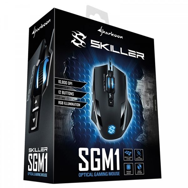 SHARKOON SKILLER SGM1 USB optična gaming miška