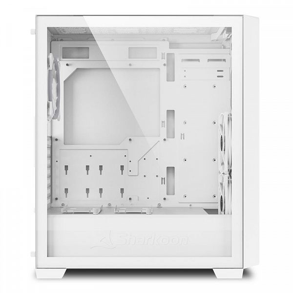 SHARKOON VS8 RGB midiATX okno belo ohišje
