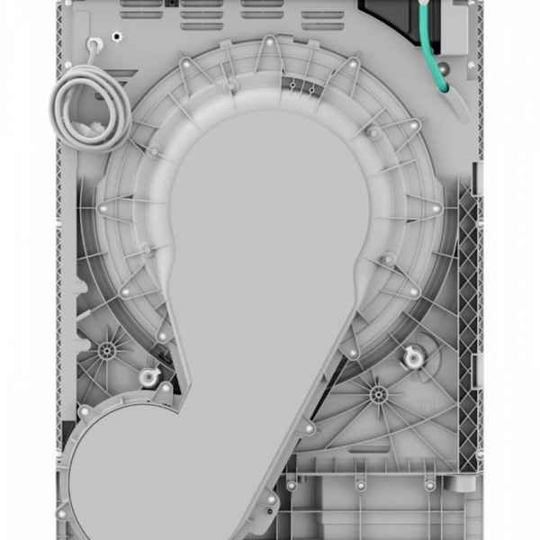 Sušilni stroj Electrolux EW6D28WE, toplotna črpalka, 8 kg
