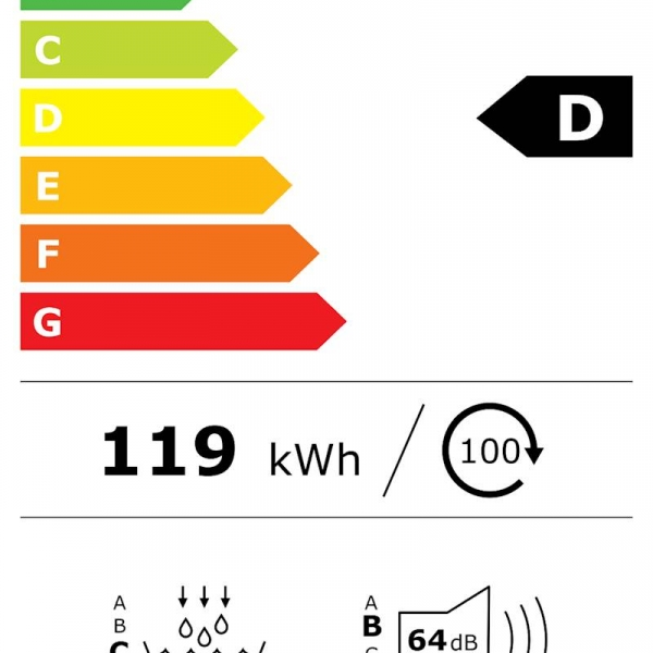 Sušilni stroj Electrolux EW6D28WE, toplotna črpalka, 8 kg