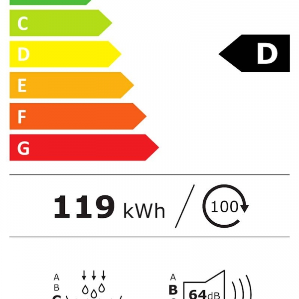 Sušilni stroj Electrolux EW6D98BEE, 8 kg, toplotna črpalka