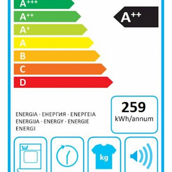 Sušilni stroj Electrolux EW8H359S, 9 kg, A++