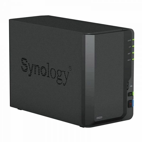 SYNOLOGY DS223 za 2 diska NAS strežnik