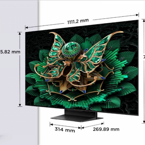 TCL 4K QD-Mini LED HDR PREMIUM 50C71K, Google TV, 144Hz, Dolby Atmos