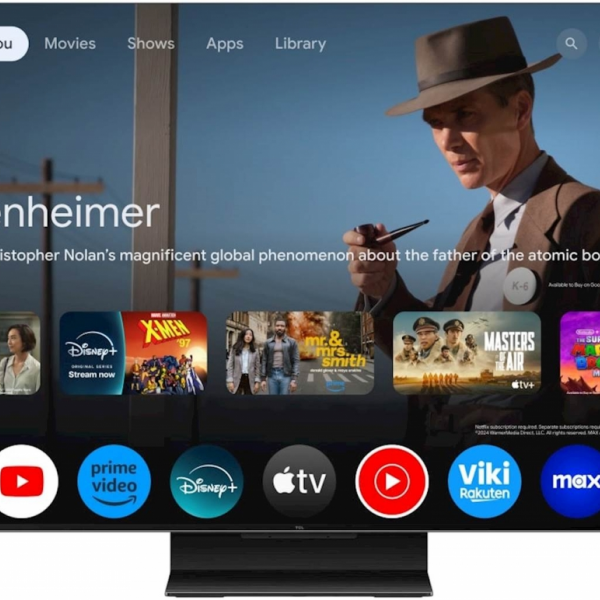 TCL 4K QD-Mini LED HDR PREMIUM 50C71K, Google TV, 144Hz, Dolby Atmos