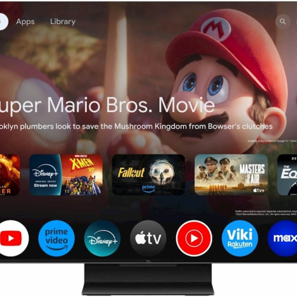 TCL 4K QD-Mini LED HDR PREMIUM 50C71K, Google TV, 144Hz, Dolby Atmos