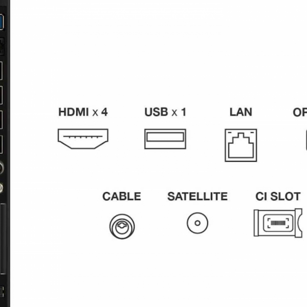 TCL 4K QD-Mini LED HDR PREMIUM 85C71K, Google TV, 144Hz, Ozvočeno z Bang & Olufsen