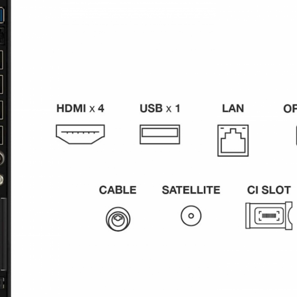 TCL 4K QD-Mini LED TV 65C61K, Google TV, 144Hz, Onkyo zvok z Dolby Atmos