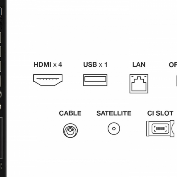 TCL 4K QD-Mini LED TV 85C61K, Google TV, 144Hz, Onkyo zvok z Dolby Atmos