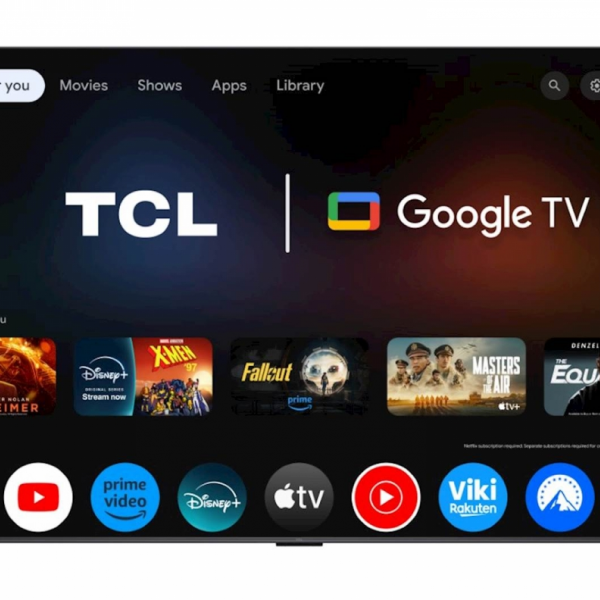 TCL 4K QD-Mini LED TV 98C61K, Google TV, 144Hz, Onkyo zvok z Dolby Atmos