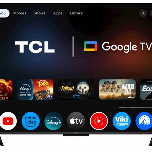 TCL 4K QLED TV 43P71K, Google TV, Dolby Vision & Atmos