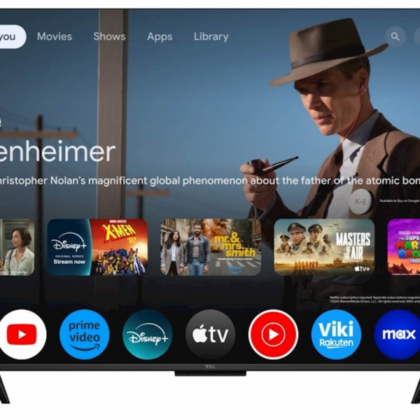 TCL 4K QLED TV 43P71K, Google TV, Dolby Vision & Atmos