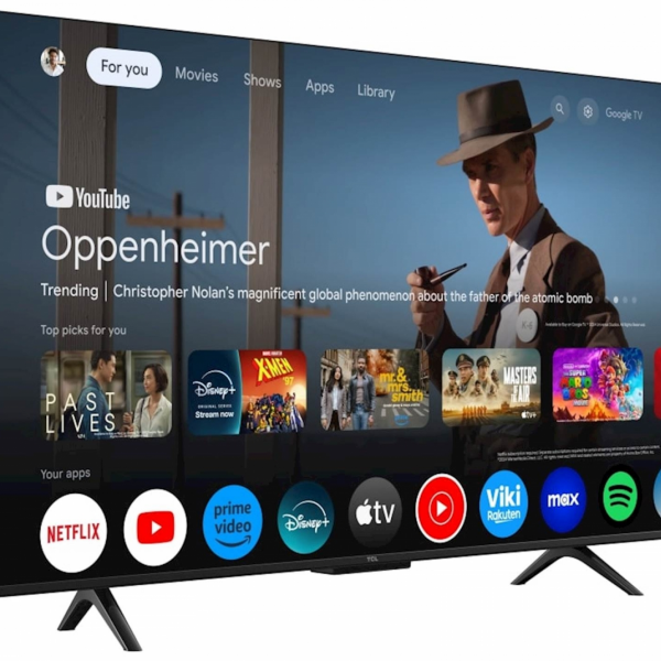 TCL 4K QLED TV 43P71K, Google TV, Dolby Vision & Atmos