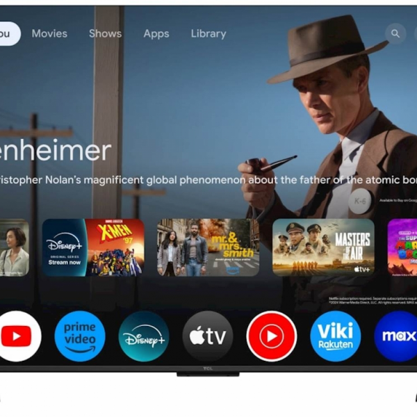 TCL 4K QLED TV 50P71K, Google TV, Dolby Vision & Atmos