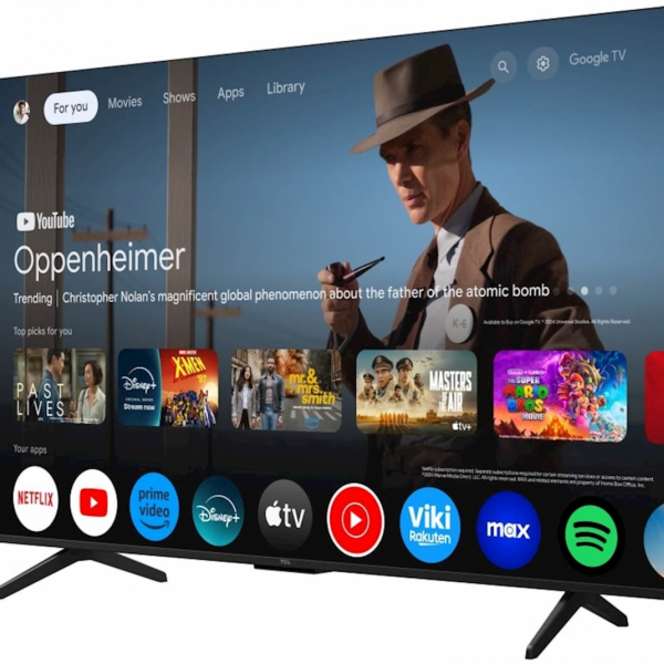 TCL 4K QLED TV 55P71K, Google TV,Dolby Vision & Atmos