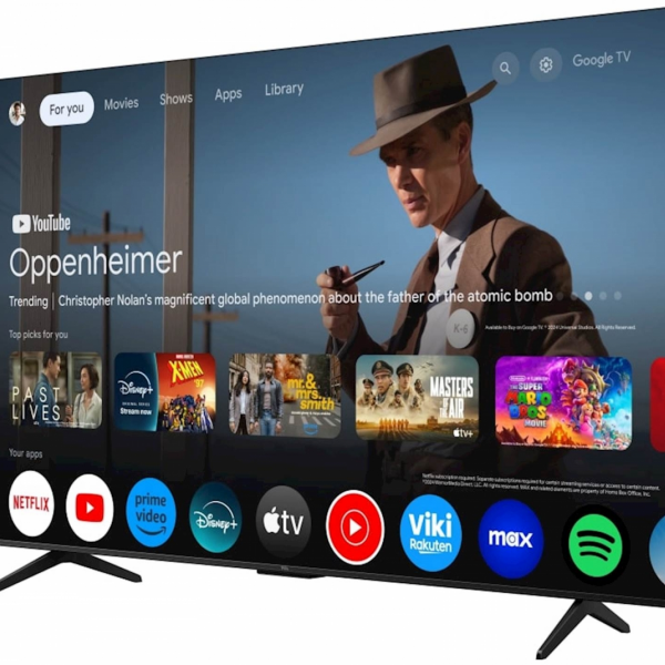 TCL 4K QLED TV 65P71K, Google TV,Dolby Vision & Atmos